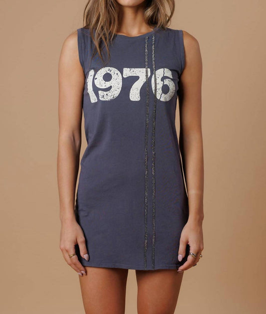 1976er Tanktop-Kleid