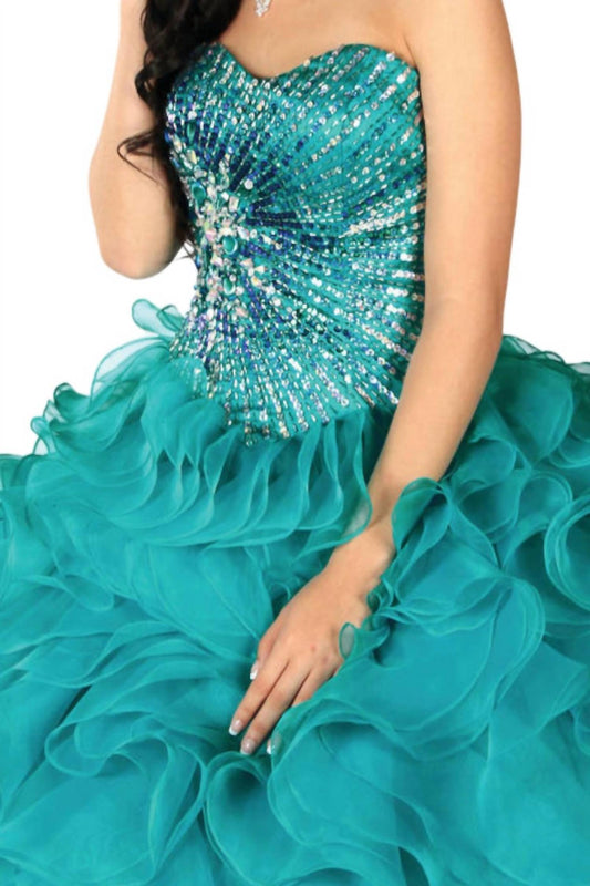 Envious Quinceanera Maxi Dress