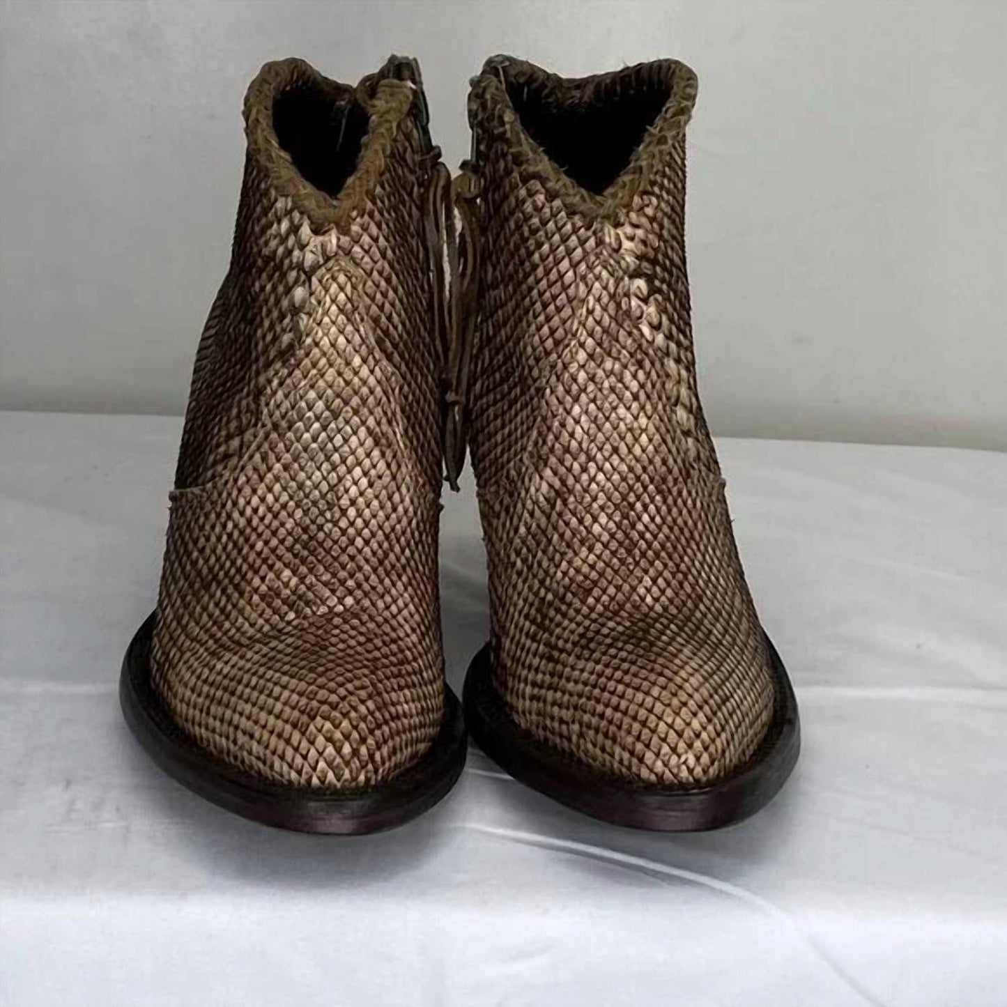 Kyra Exotic Damen High-Heel-Stiefeletten