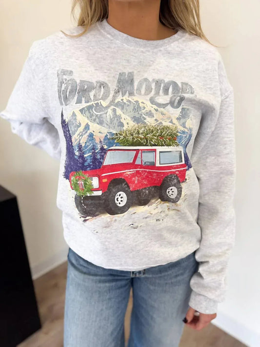 Faith Winter Bronco Sweatshirt
