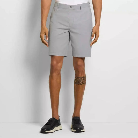 Essential Twill Straight Fit Casual Shorts