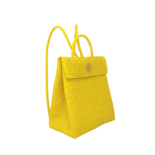 Women's Small Handmade Woven Backpack