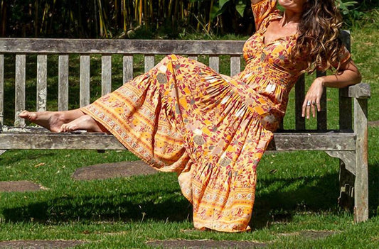 Charlotte Floral Midi Dress