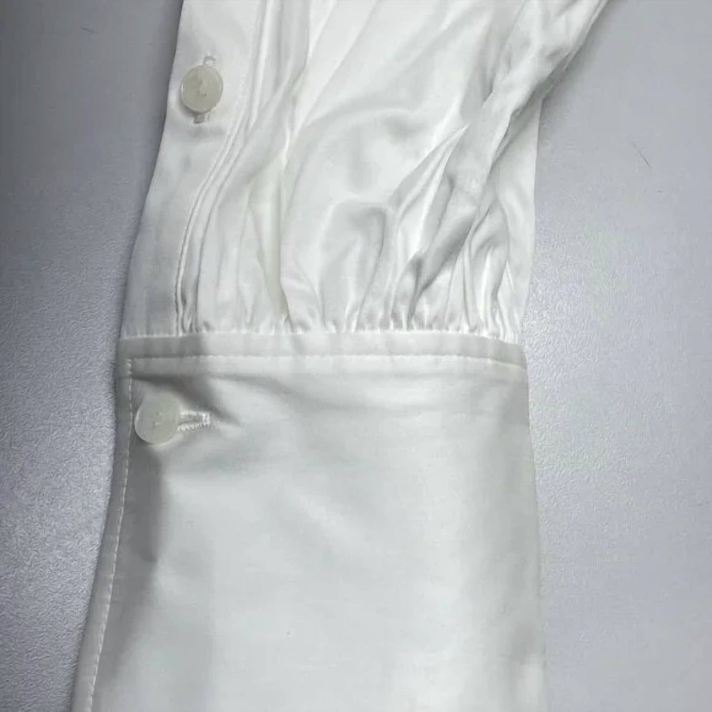 Women’s Obi Cutout-shoulder Button-up Top