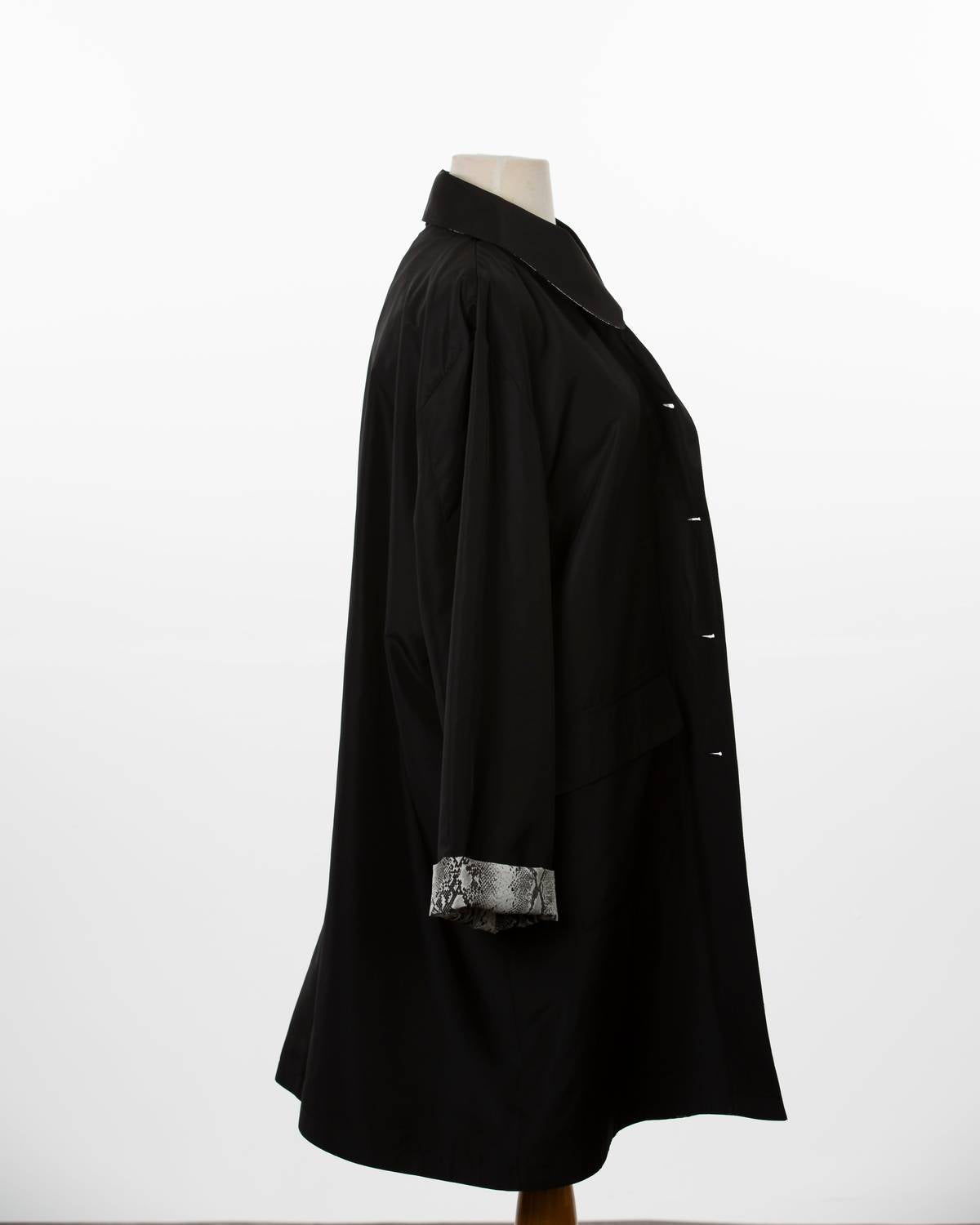 Regenmantel mit abnehmbarer Kapuze Regen-Trenchcoat