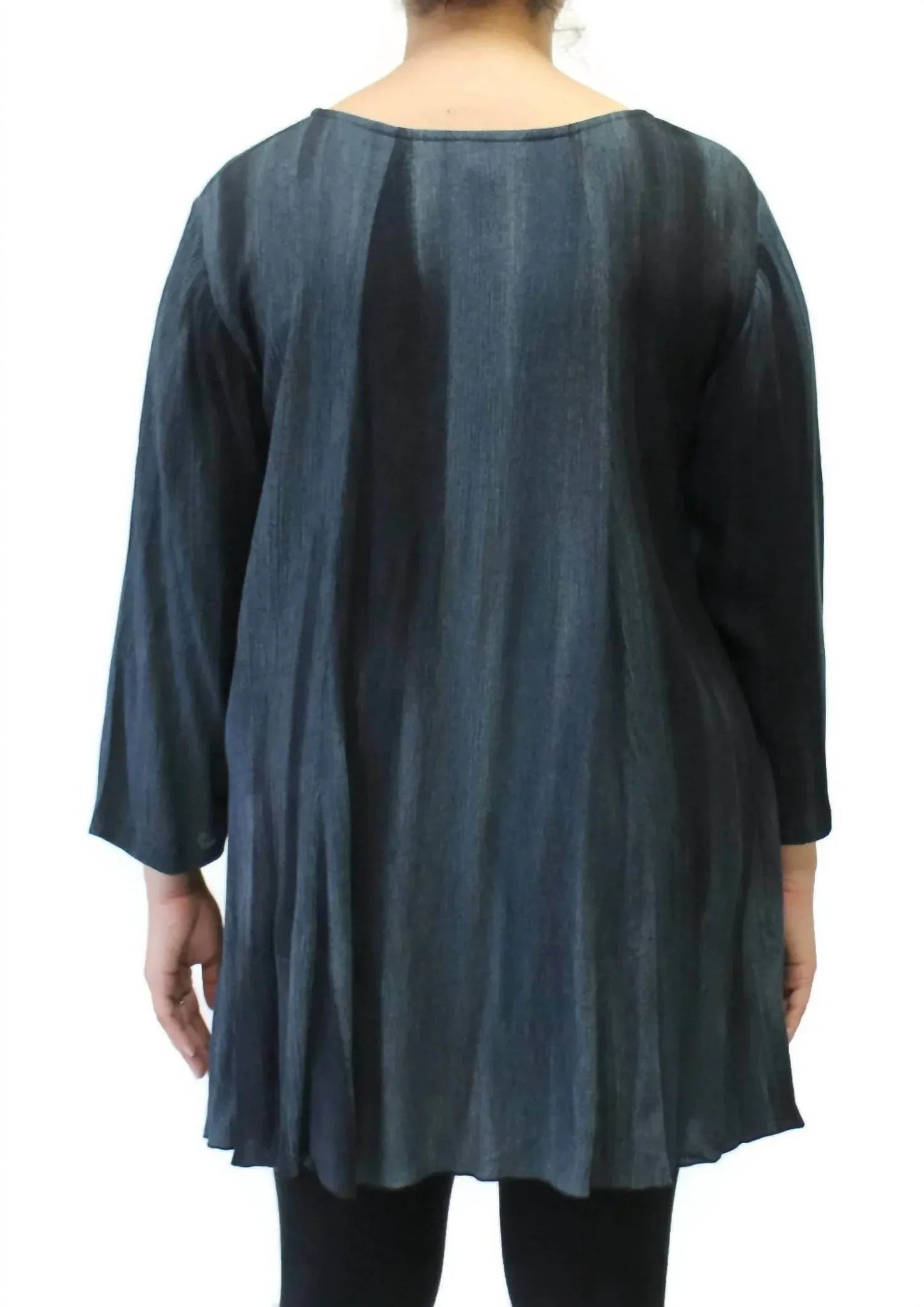 Hand Painted Two Pocket Swing Tunic