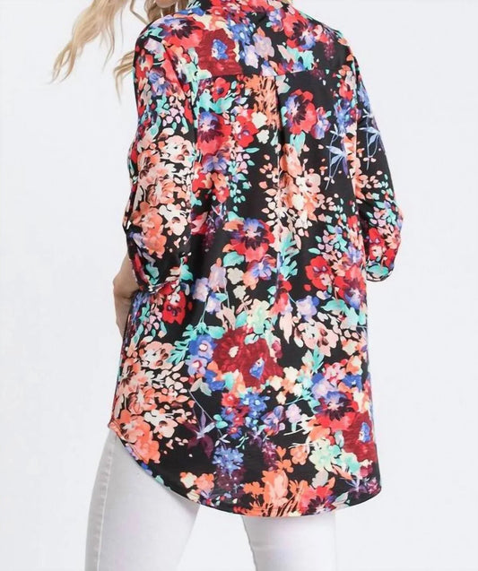 Women's Floral Gabby Top