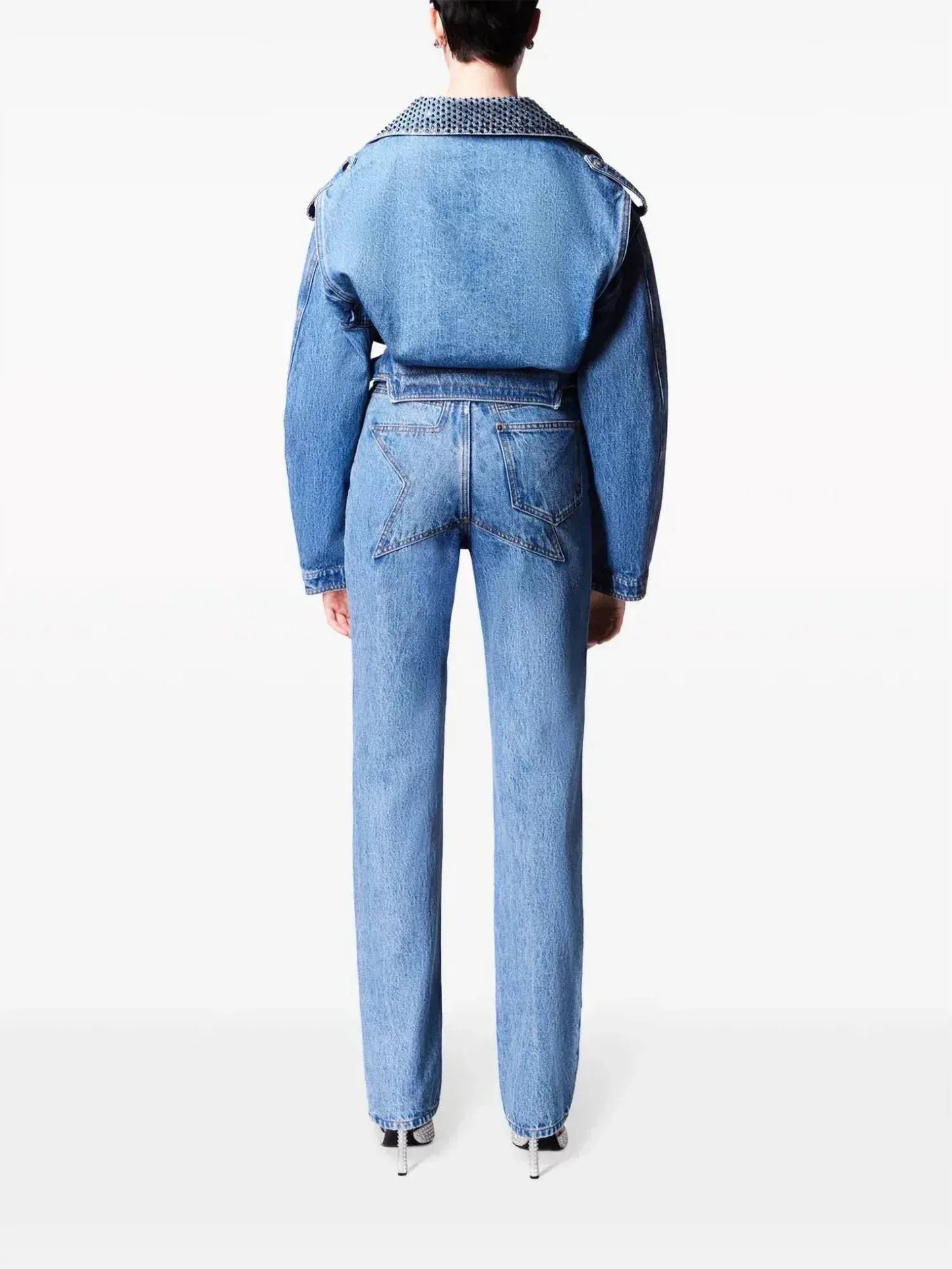 Crystal Straight Leg Jean