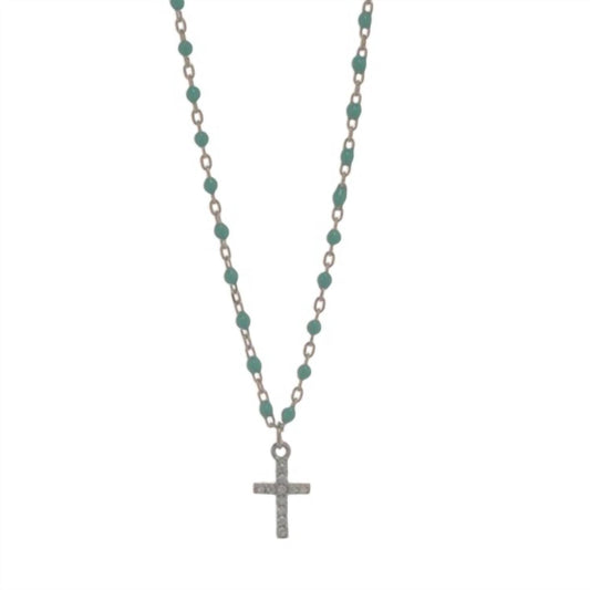 Women's Cross My Heart Necklace