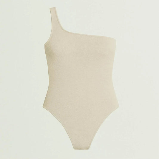 Cassidy One Shoulder Maillot Bathing Suit/Body Suit