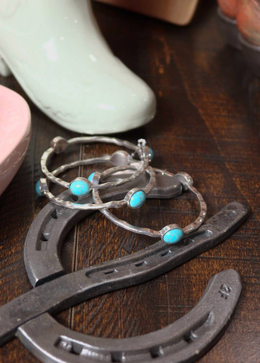 Women's Ragged Three Set Bangles