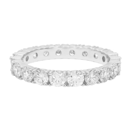 Women's Moissanite Eternity Band Ring