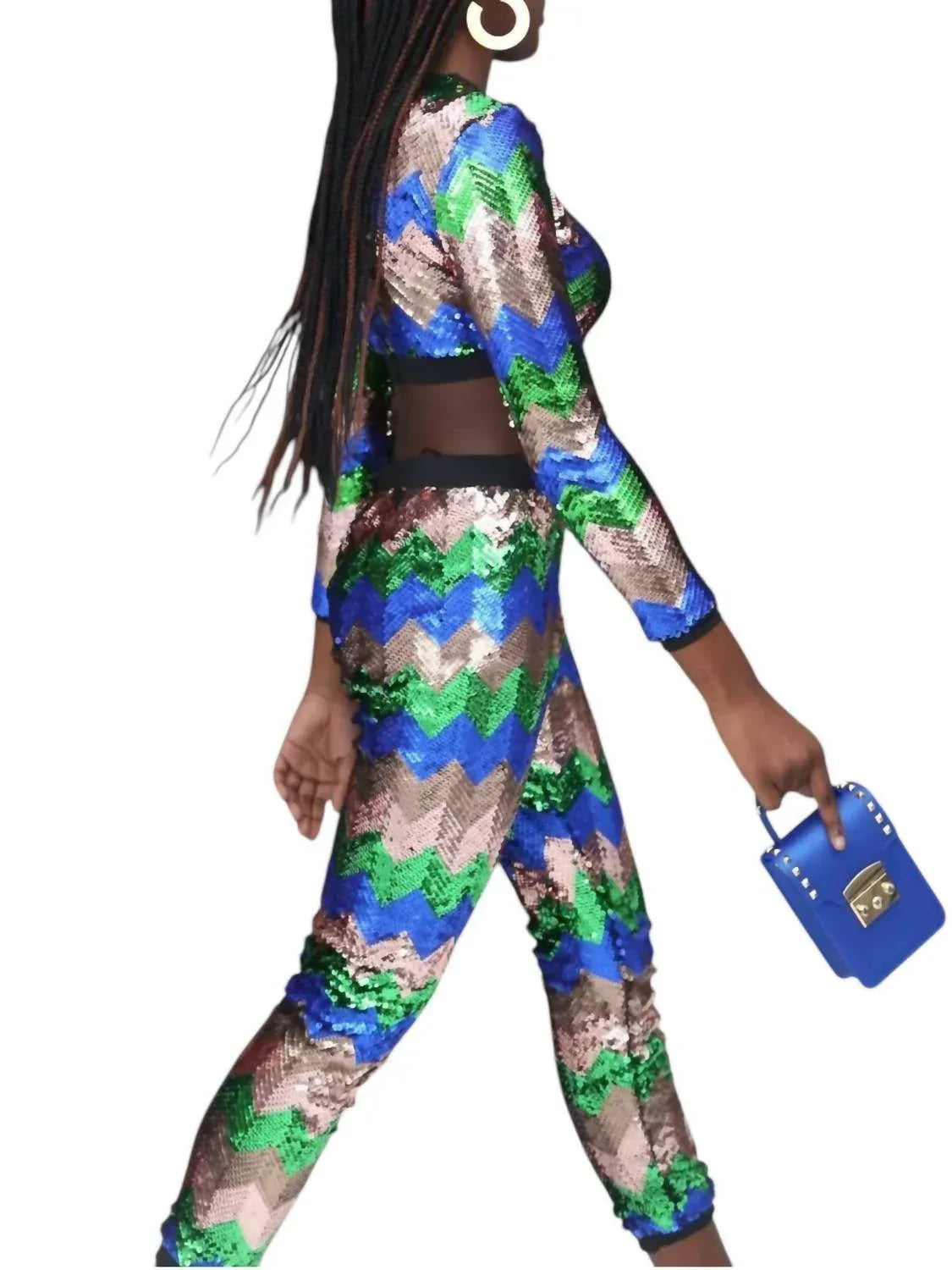 Sequin Delight Pant Set