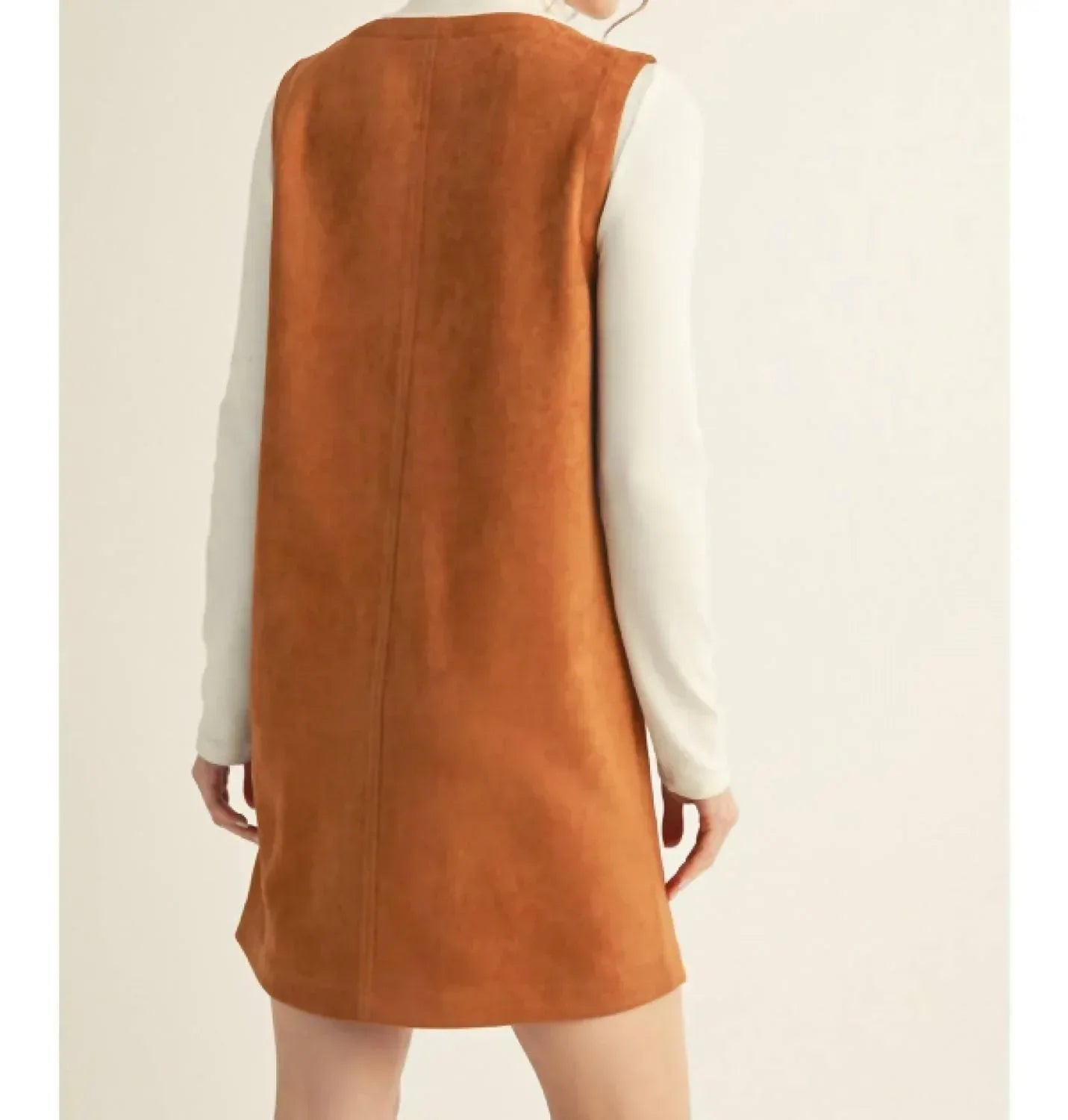 Wildleder-Shiftkleid "Zuckersüß"