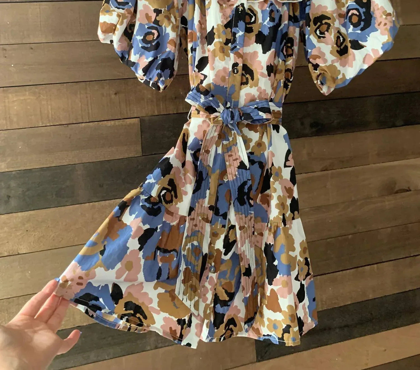 Ellis Ruffle Minikleid