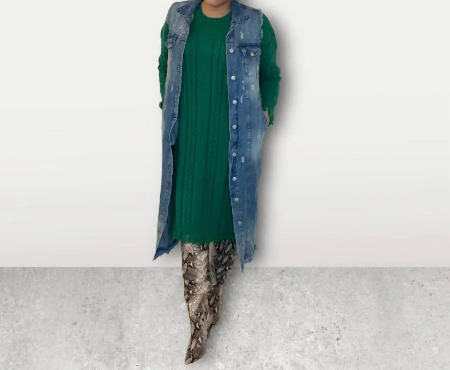 Strickkleid für gemütliche Stunden