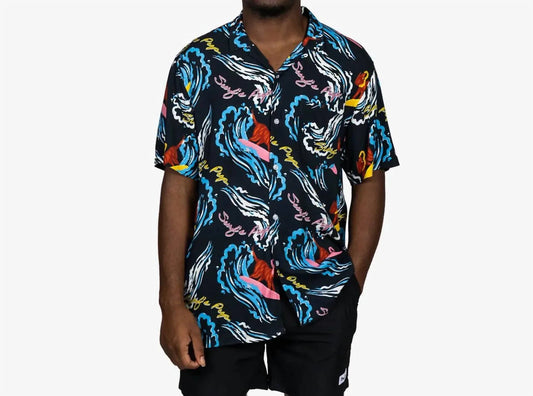 Surf's Pup Button-Down-Shirt