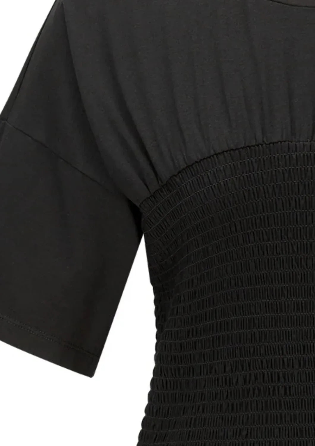 Damen gerafftes T-Shirt-Kleid