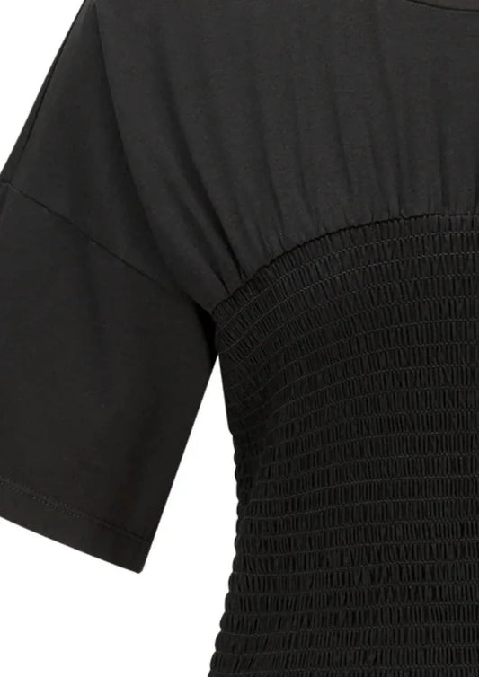 Women's Shirred T-shirt Dress
