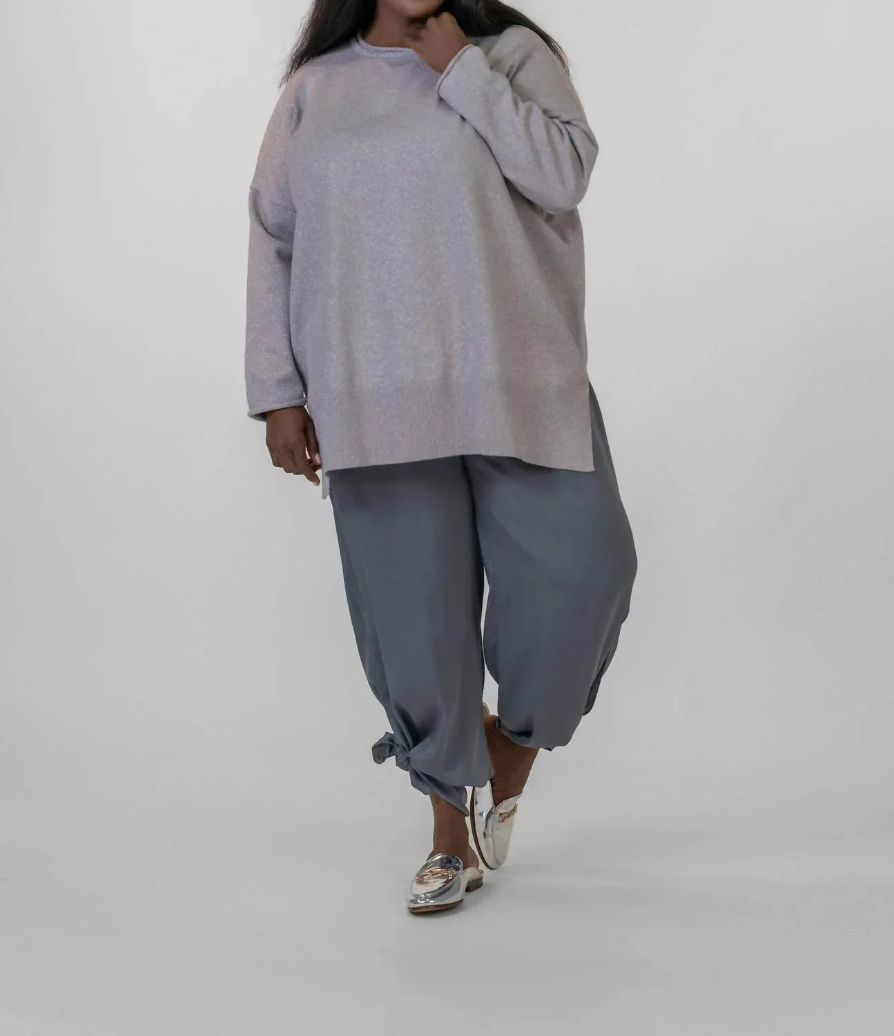 Saku Long Sleeve Long Blouse - Plus