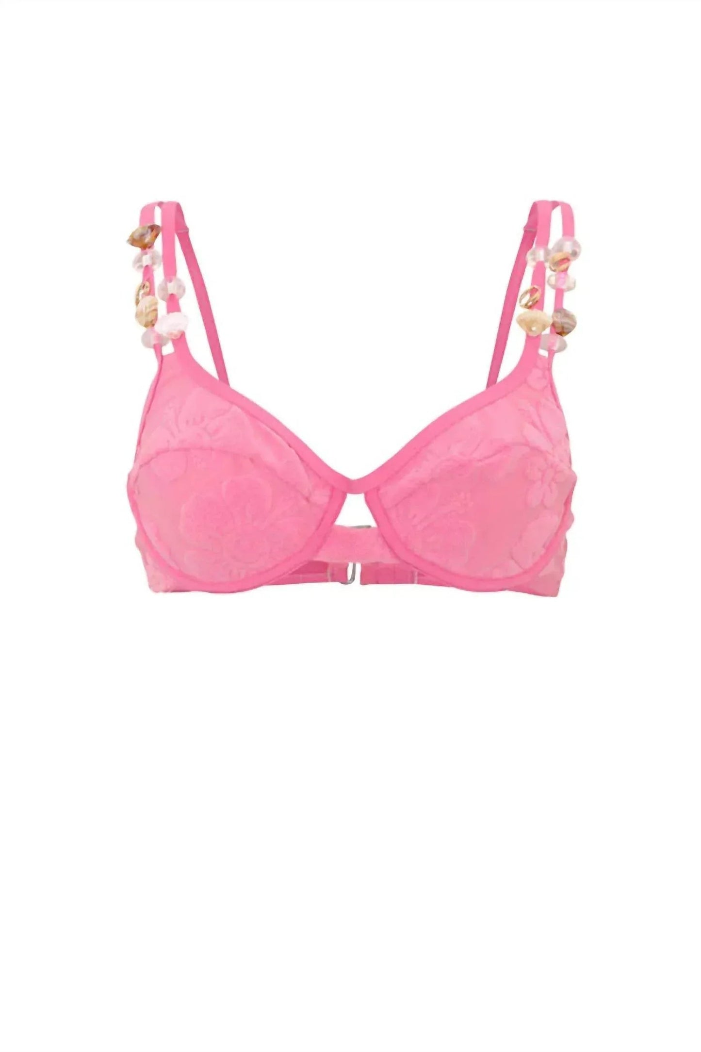Damen-Bikini-Set „Frottee-Hibiskus“