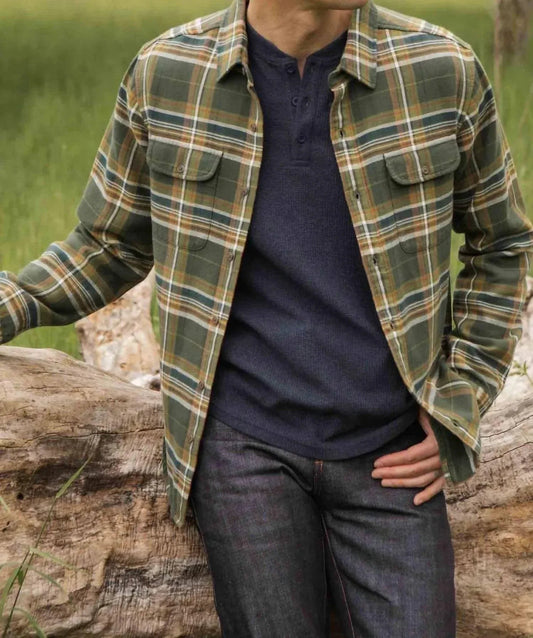 Cole Slim Fit Brushed Cotton Shirt