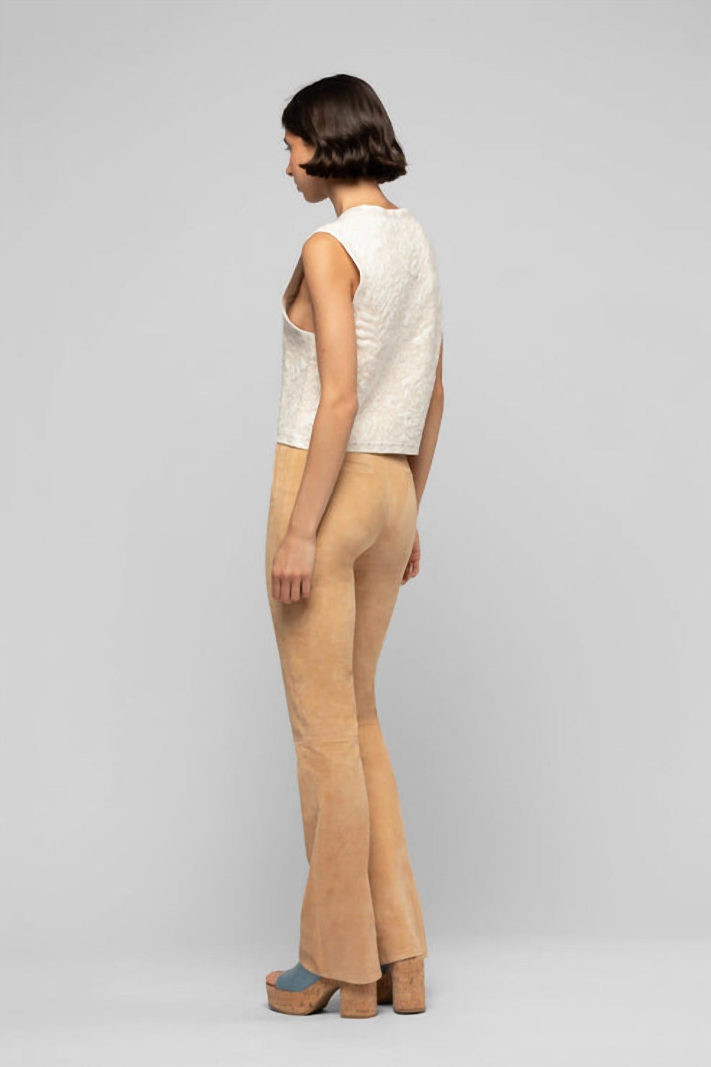 Beyina Flare Suede Pants