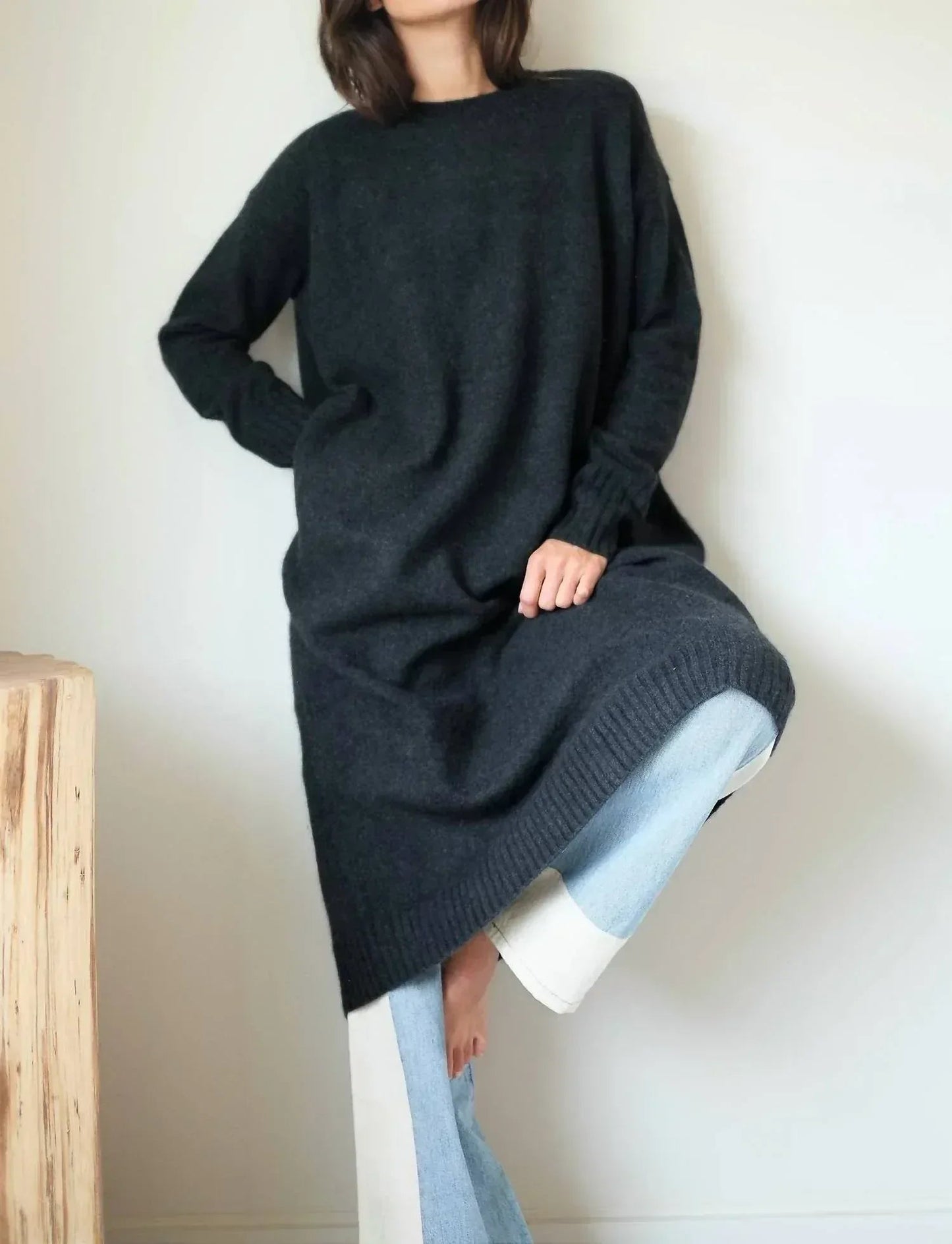 Pullover-Kleid