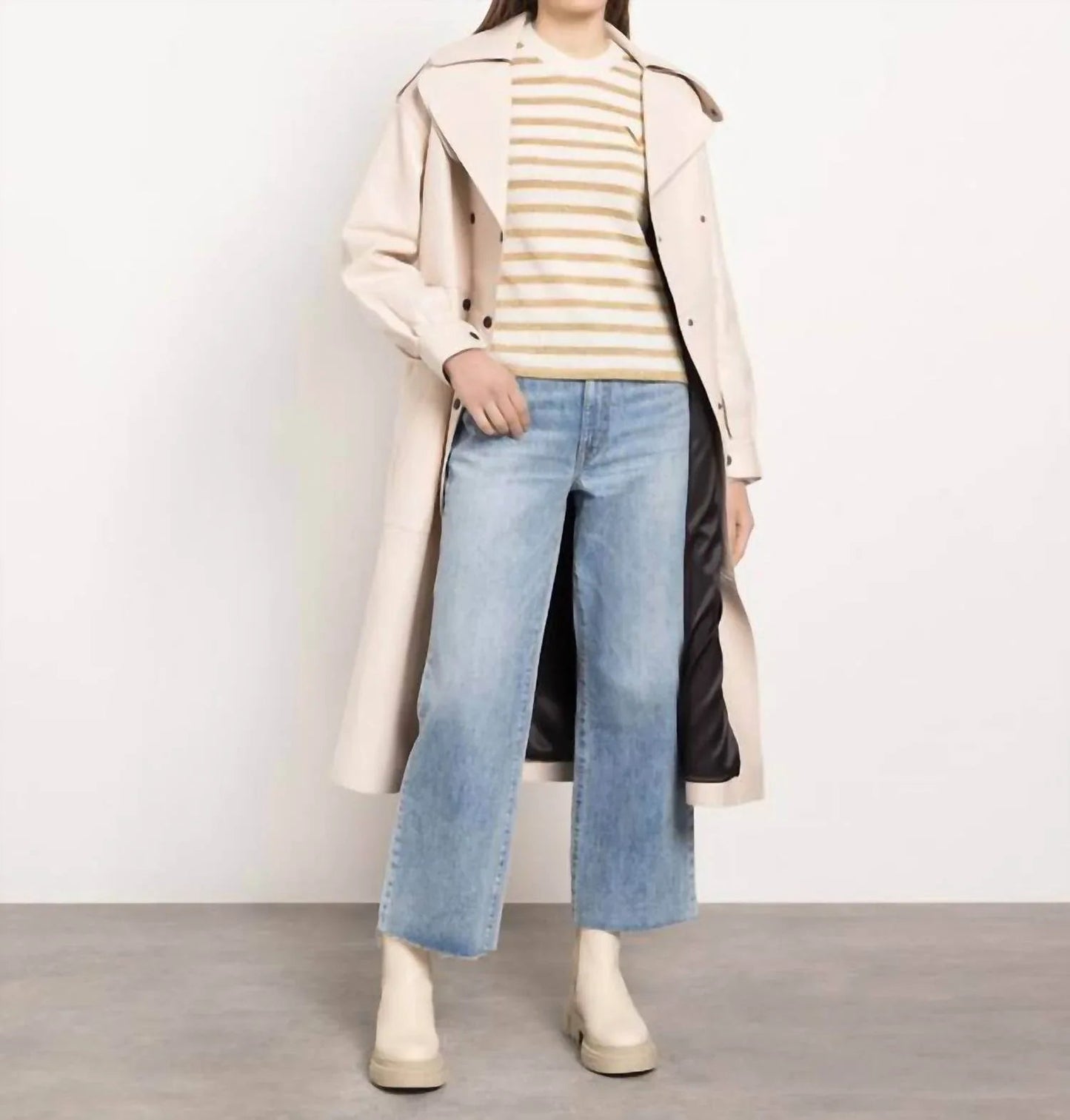 Gestreifter Pullover