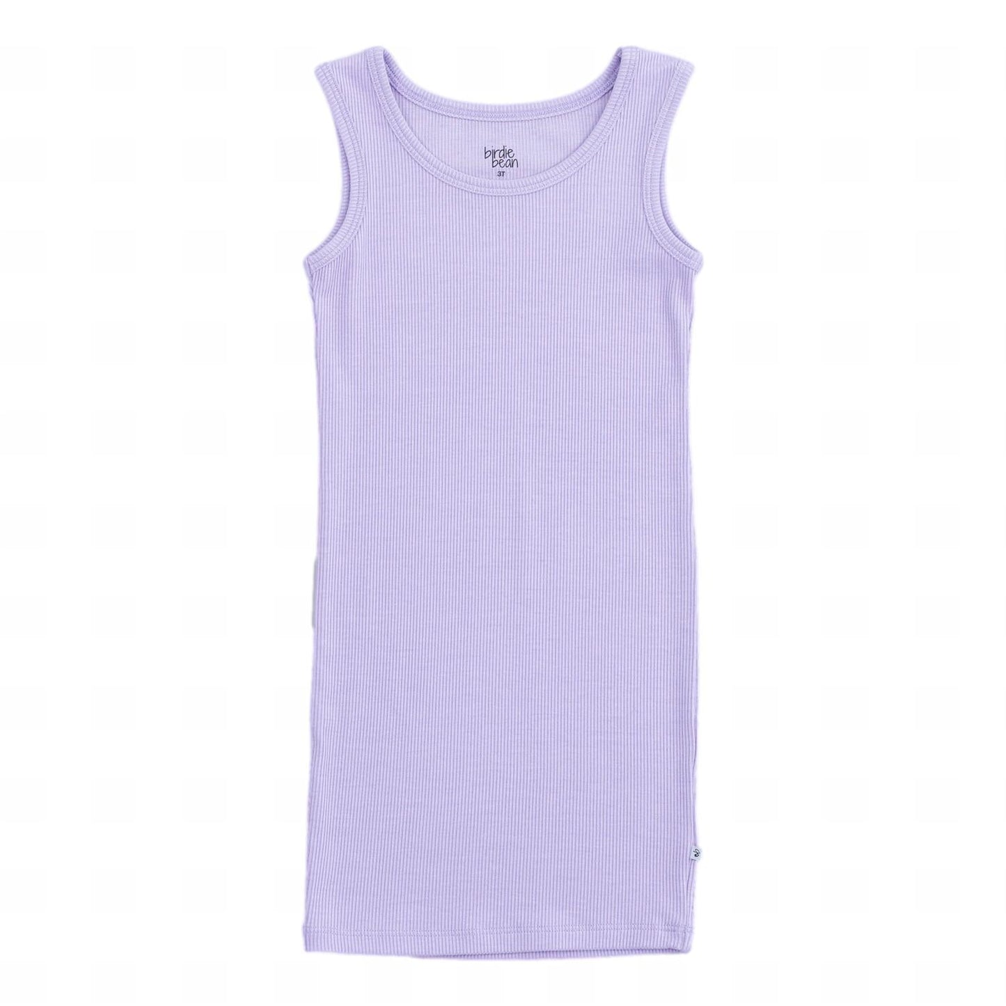 Geripptes Tanktop-Kleid