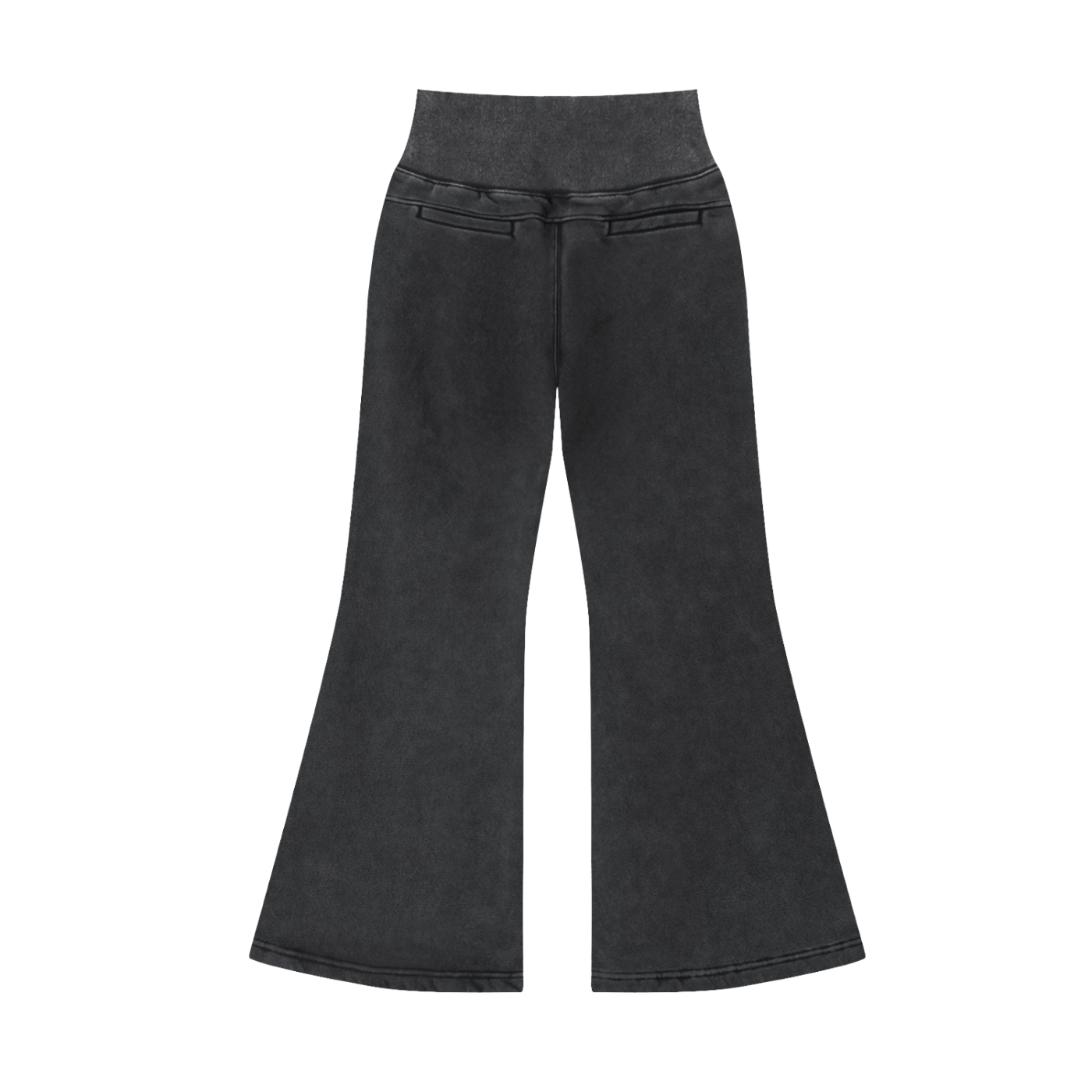 Vintage Washed Flared Fleecehose