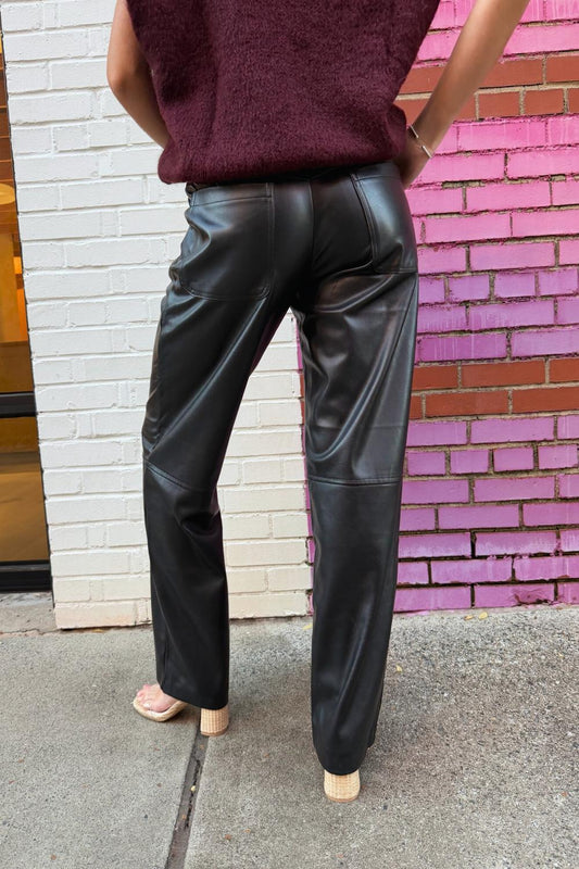 Damenhose Asha aus Kunstleder