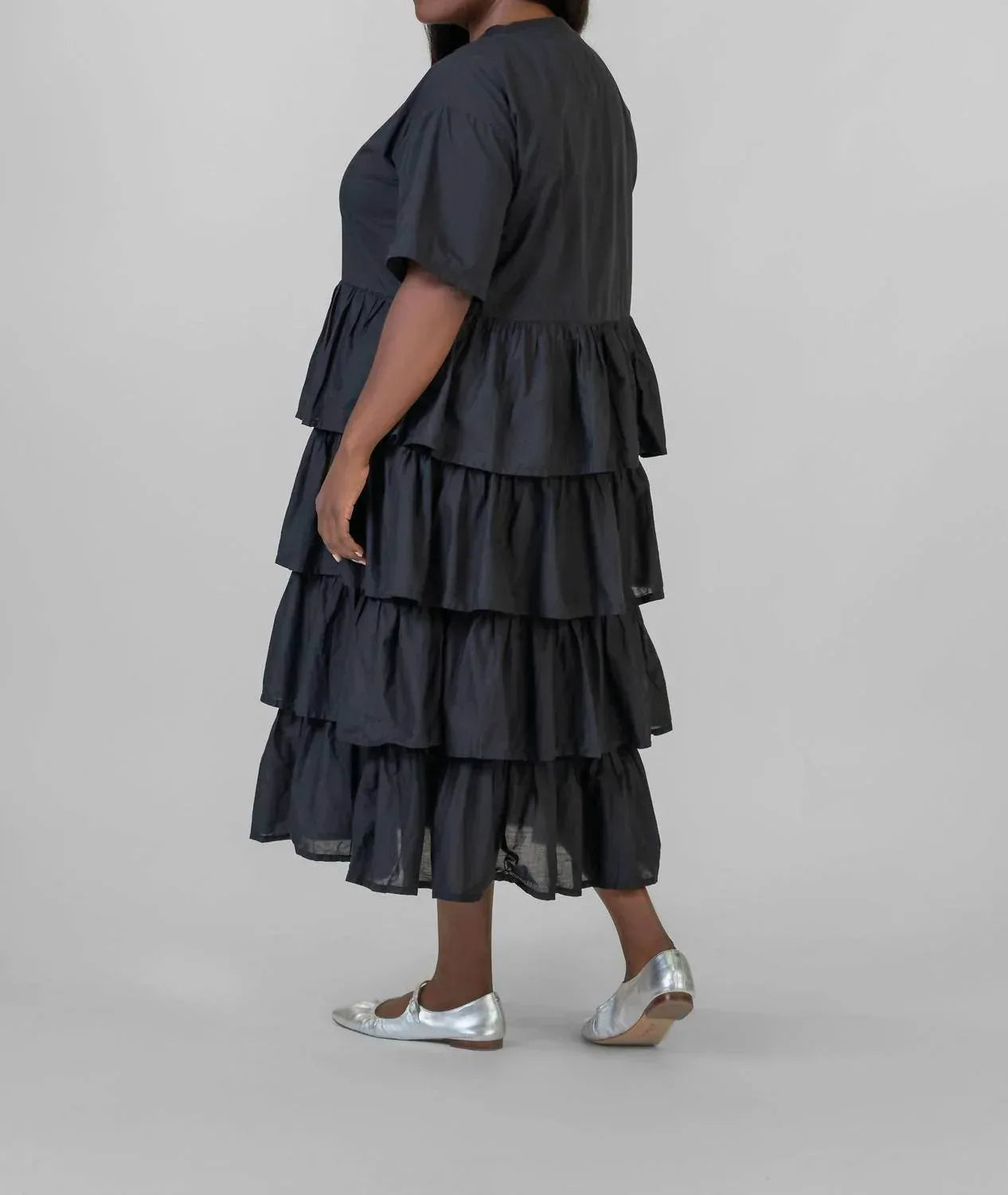 Vellum-Voile-Kleid – Große Größen