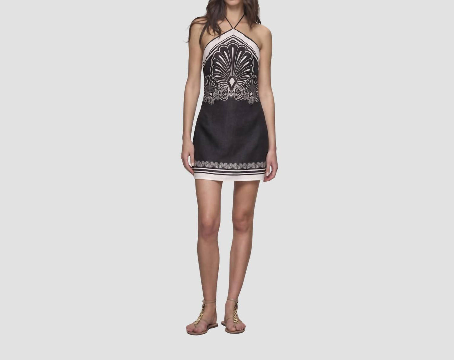 Oliver Halter Mini Dress