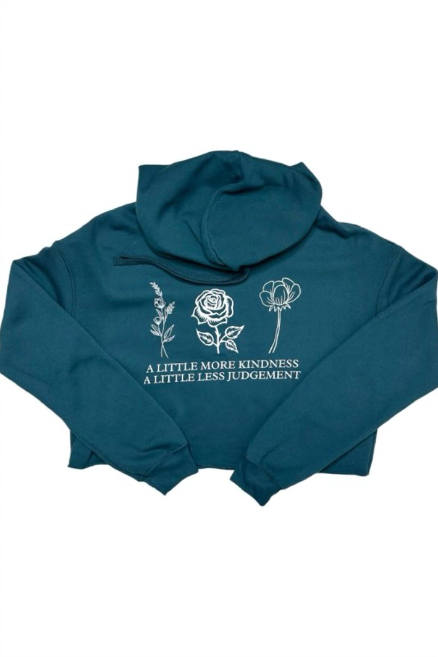 Damen Kindness Crop Hoodies