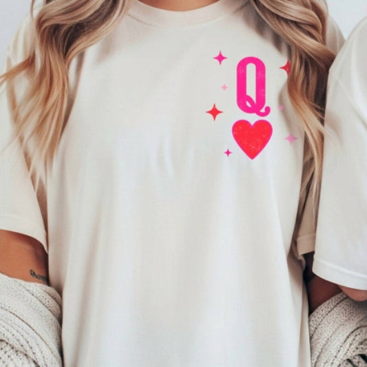 Valentinstags-Grafik-T-Shirt