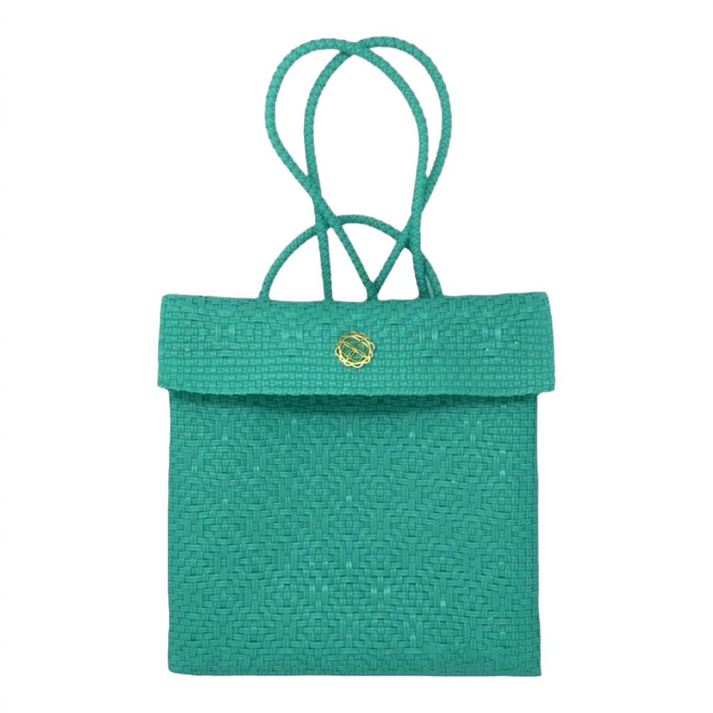 Kleiner handgemachter gewebter Rucksack für Damen
