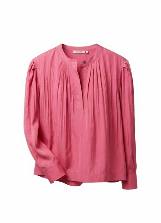 Women's Cotton And Silk Poplin Shirt