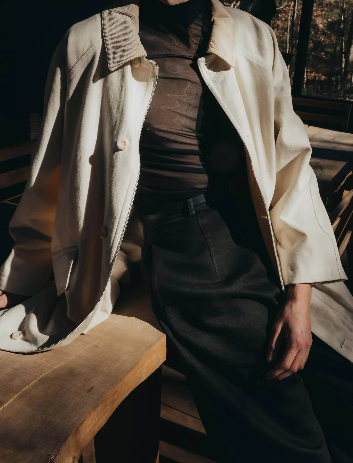 Mid-length Duster Coat