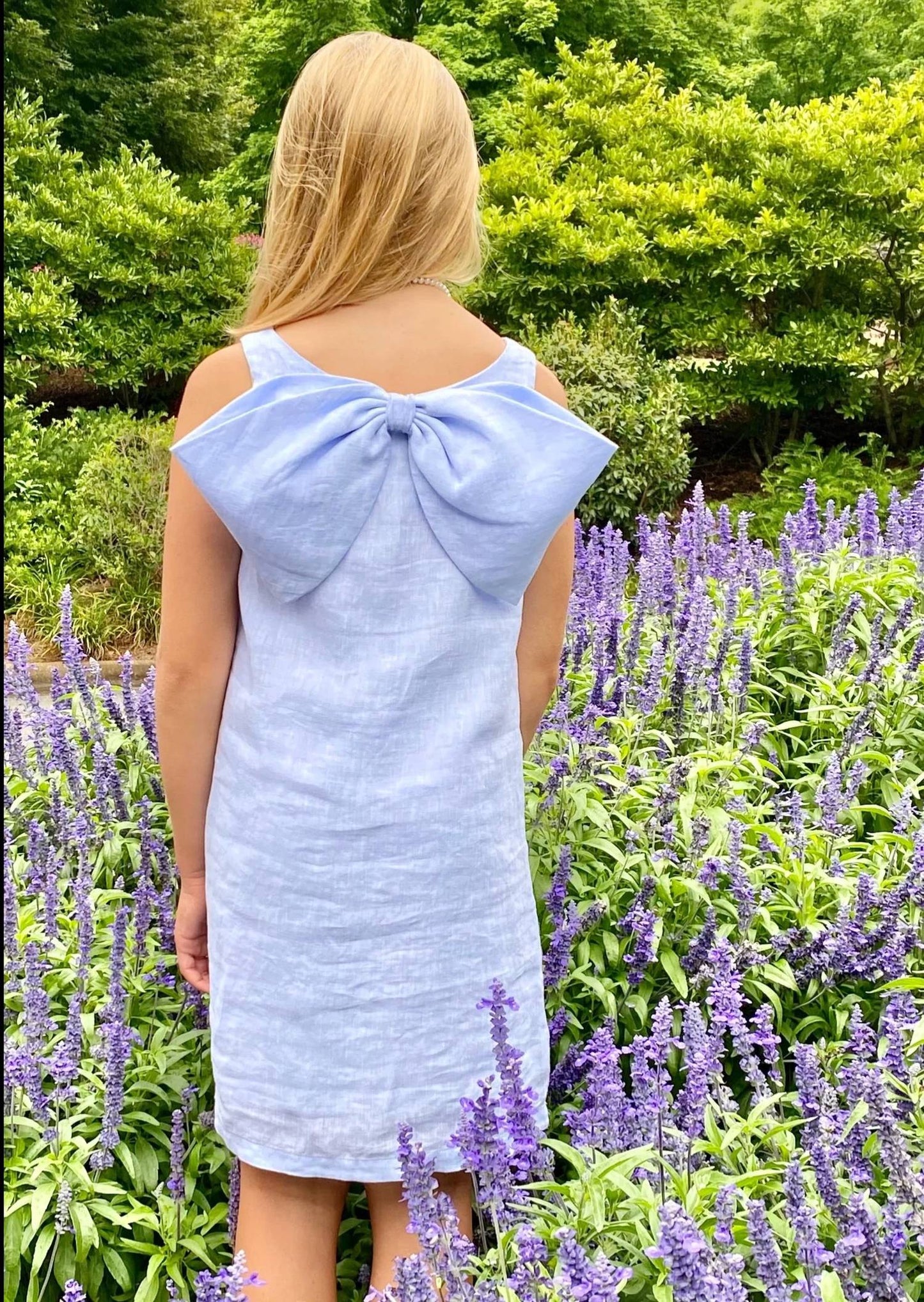 Mädchen-Lolli-Kleid mit Rückenschleife