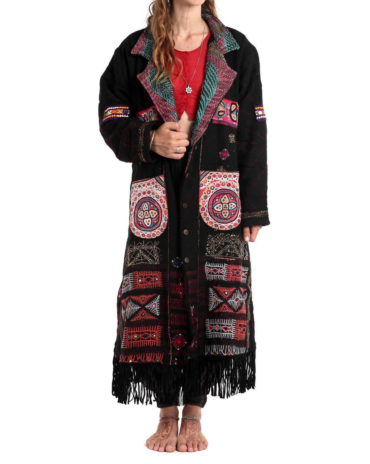 Merino Wool Coat - Plus