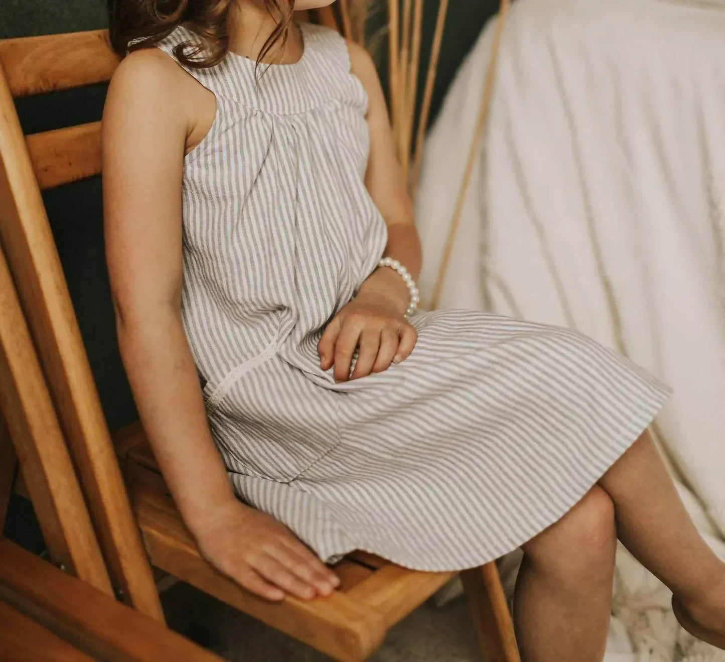 Yoke Dress With Pockets