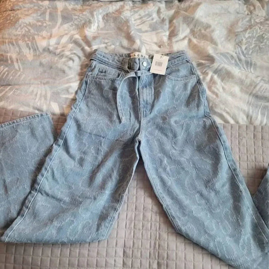 Women's Laser Cut Jeans