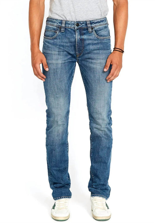Straight Leg Six Denim Jeans