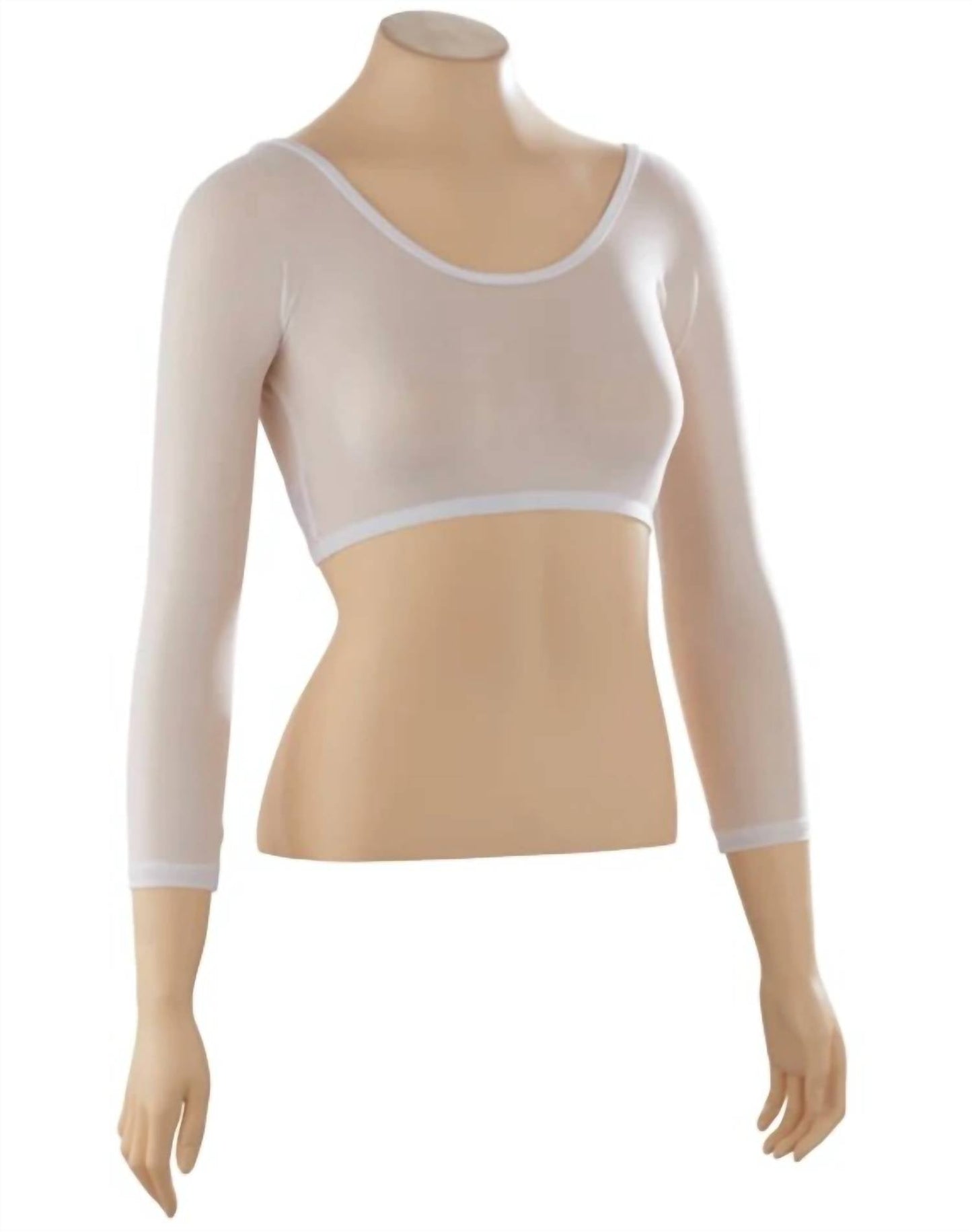 Long Sleeve Mesh Shrug Bolero