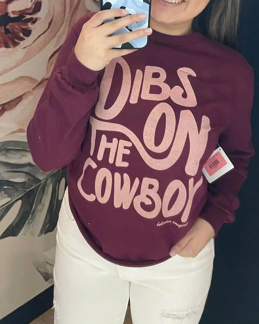 Dibs On The Cowboy Top