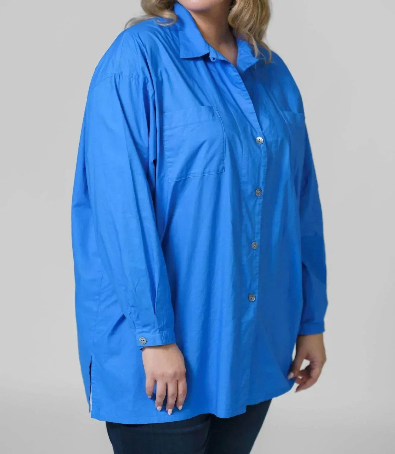CORE COTTON SHIRT - Plus Size