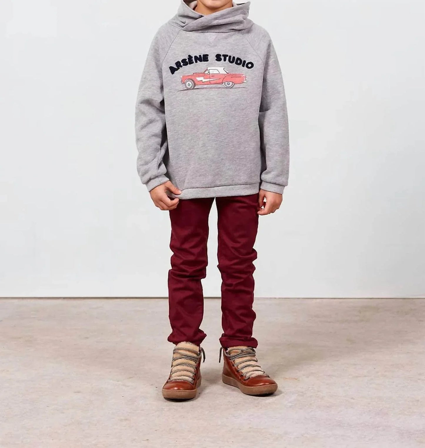 Studio Stand-up Collar Sweatshirt