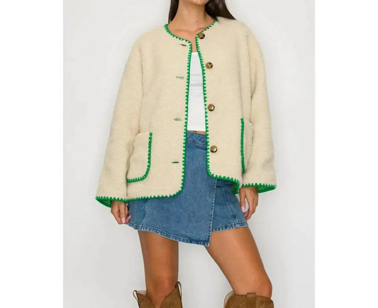Clover Button Down Jacket