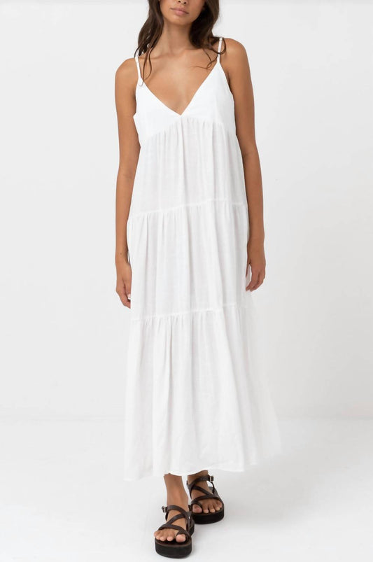 Classic Tiered Midi Dress